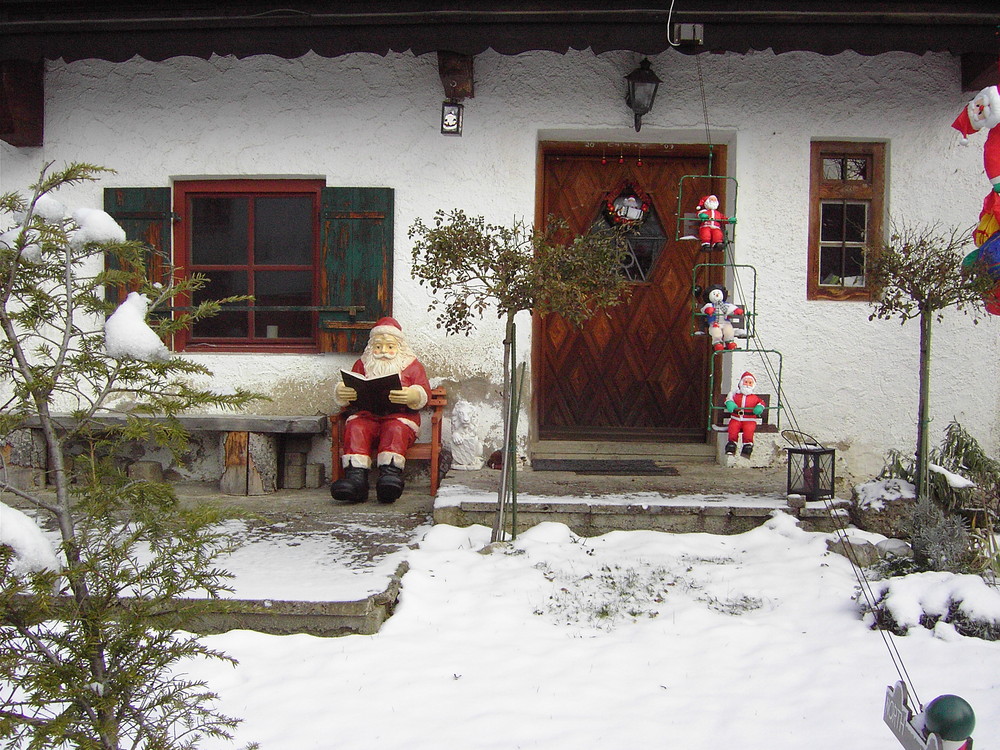 Der Weihnachtsmann ist schon da