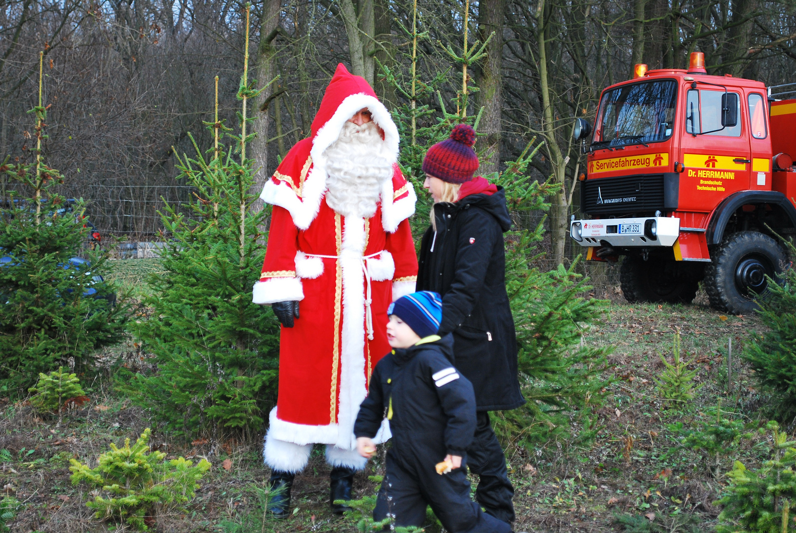 Der Weihnachtsmann ist schon da