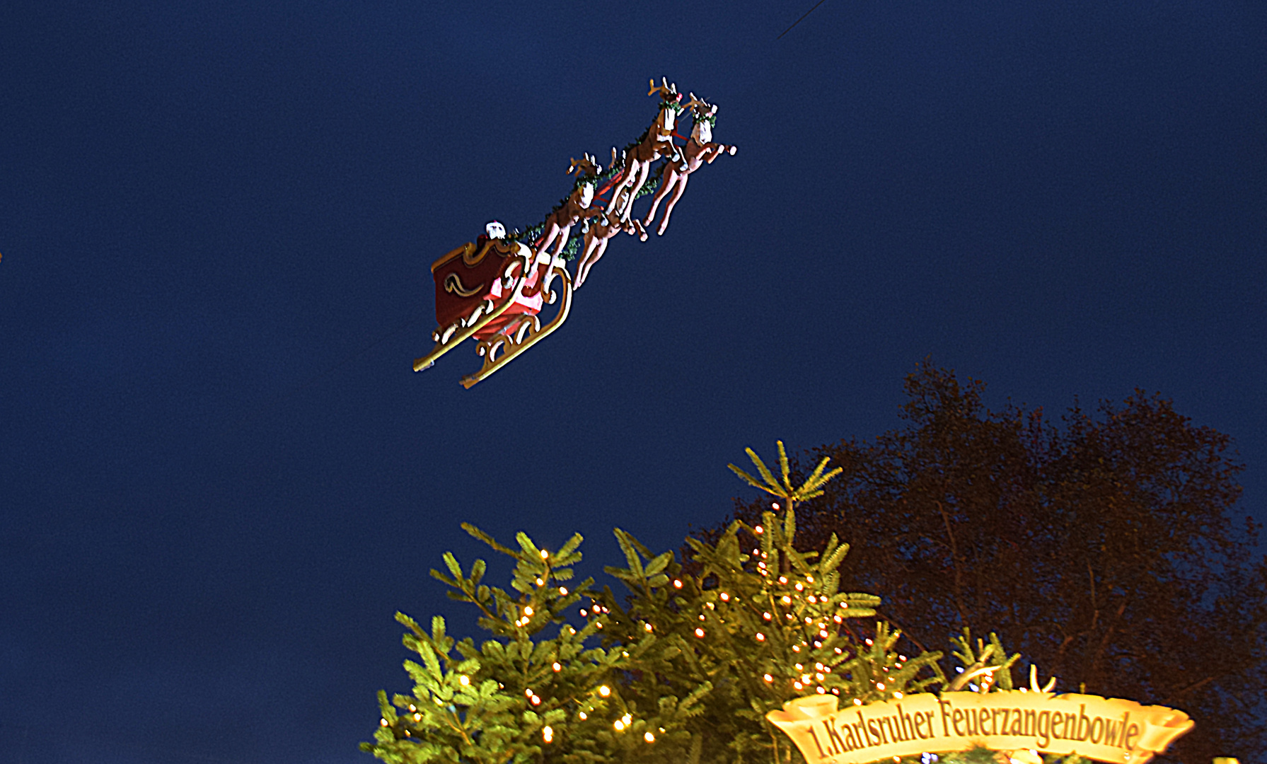 Der Weihnachtsmann ist wieder unterwegs