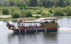 Der Weihnachtsmann macht Sommerschlitten- Ferien in Kanada