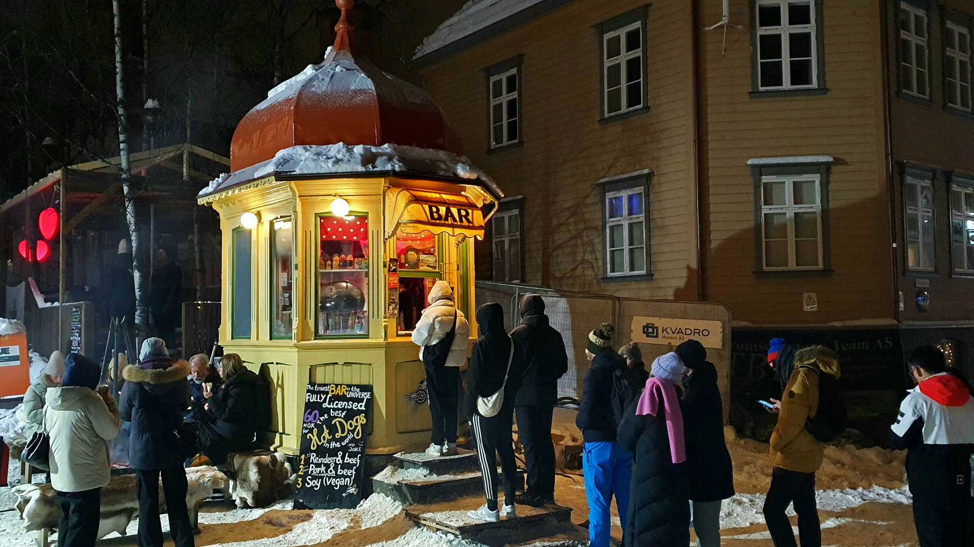 Der Weihnachtsmarkt in Tromsö