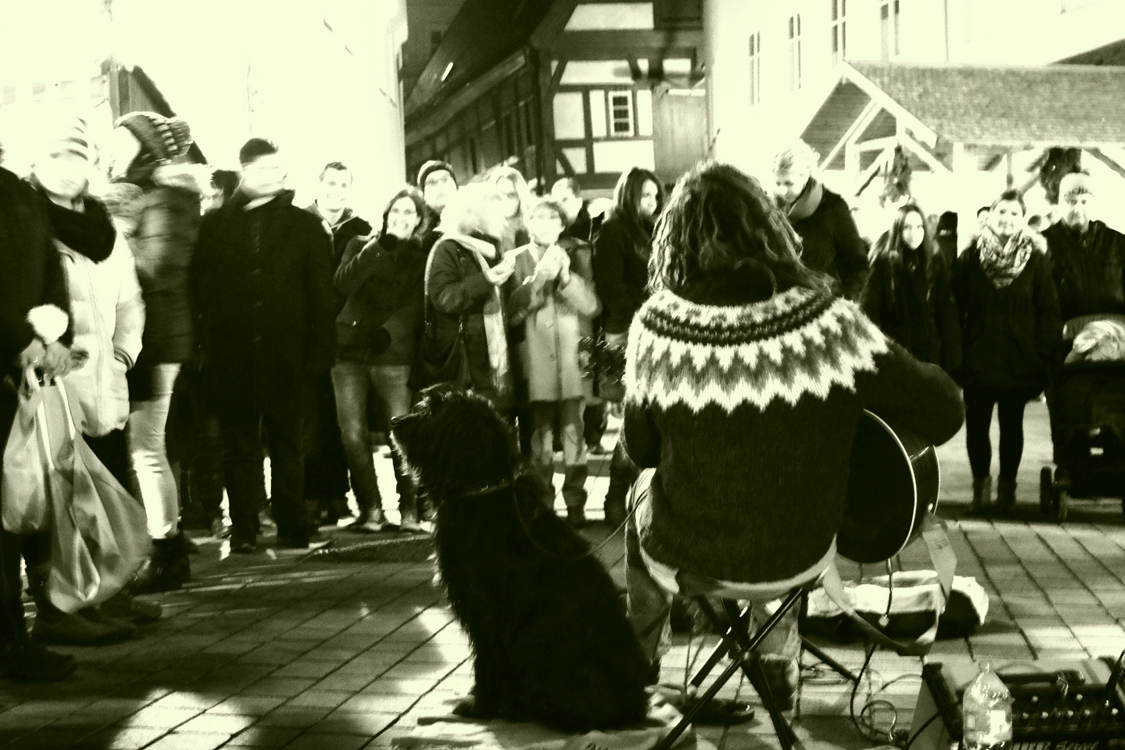 "Der Weihnachtsmarkt-Musikant"