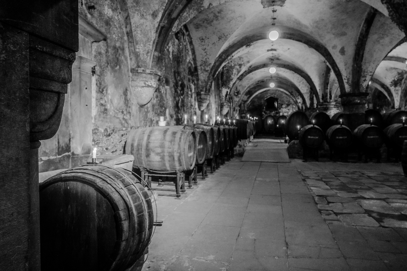 Der Weinkeller im Kloster Eberbach