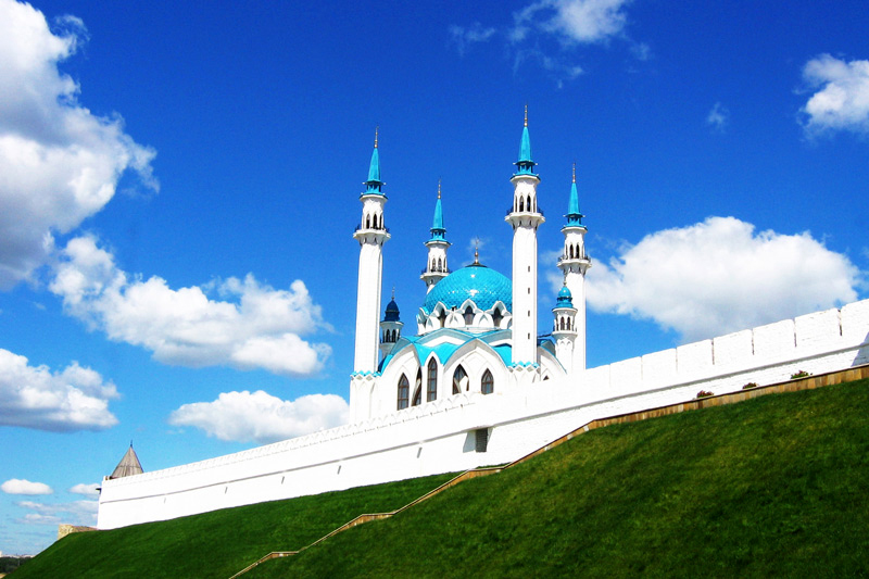 Der weiße Kreml und die Kul-Scharif-Moschee