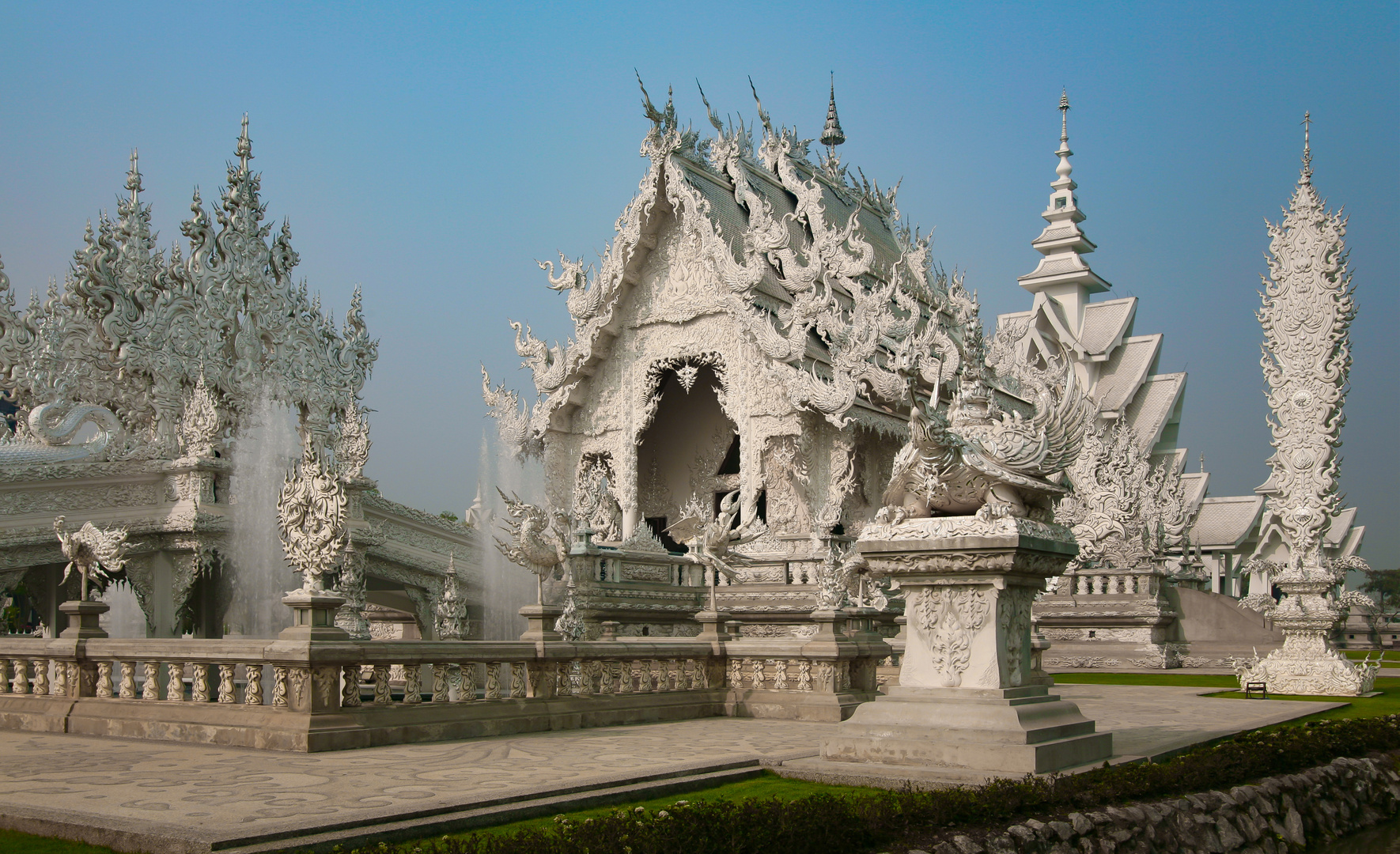 Der Weiße Tempel in Chiang Rai