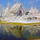 Der weiße Tempel in Chiang Rai.