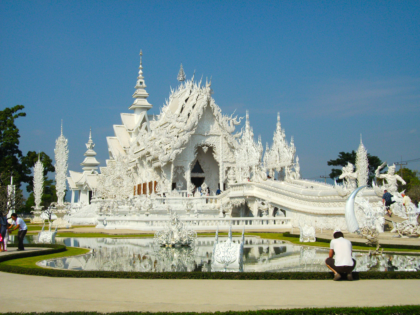 Der weiße Tempel von Chiang Rai