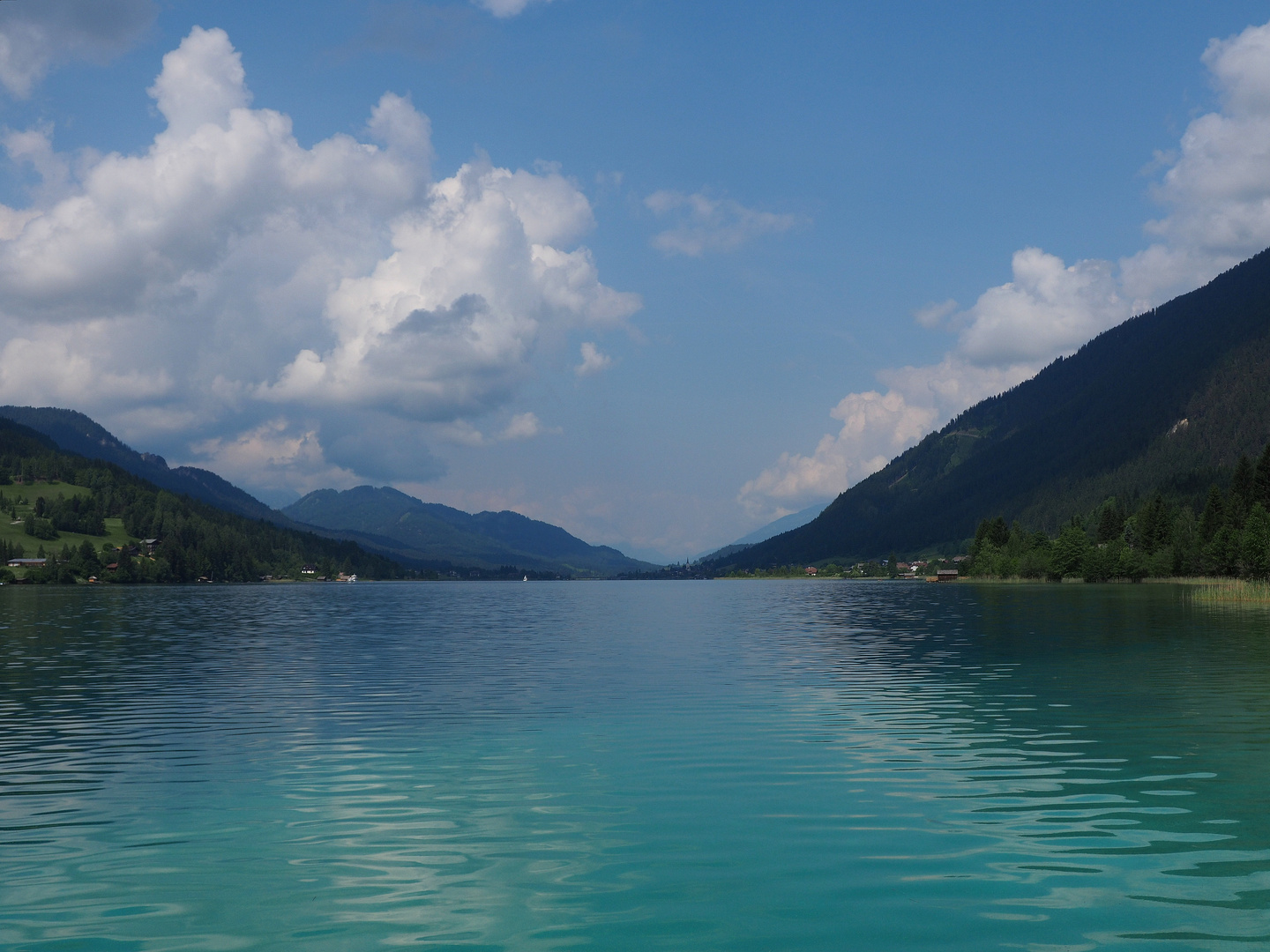 Der Weissensee in Kärnten