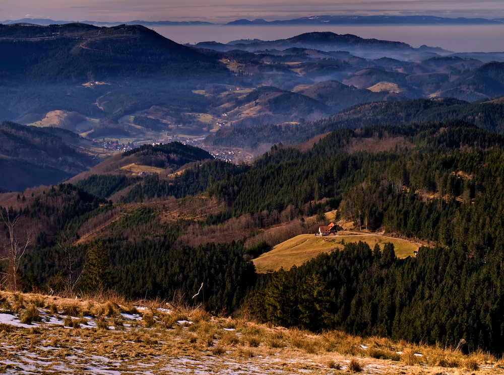 Der weite Blick zum Grand Ballon