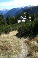 Der weite Weg zur Hütte