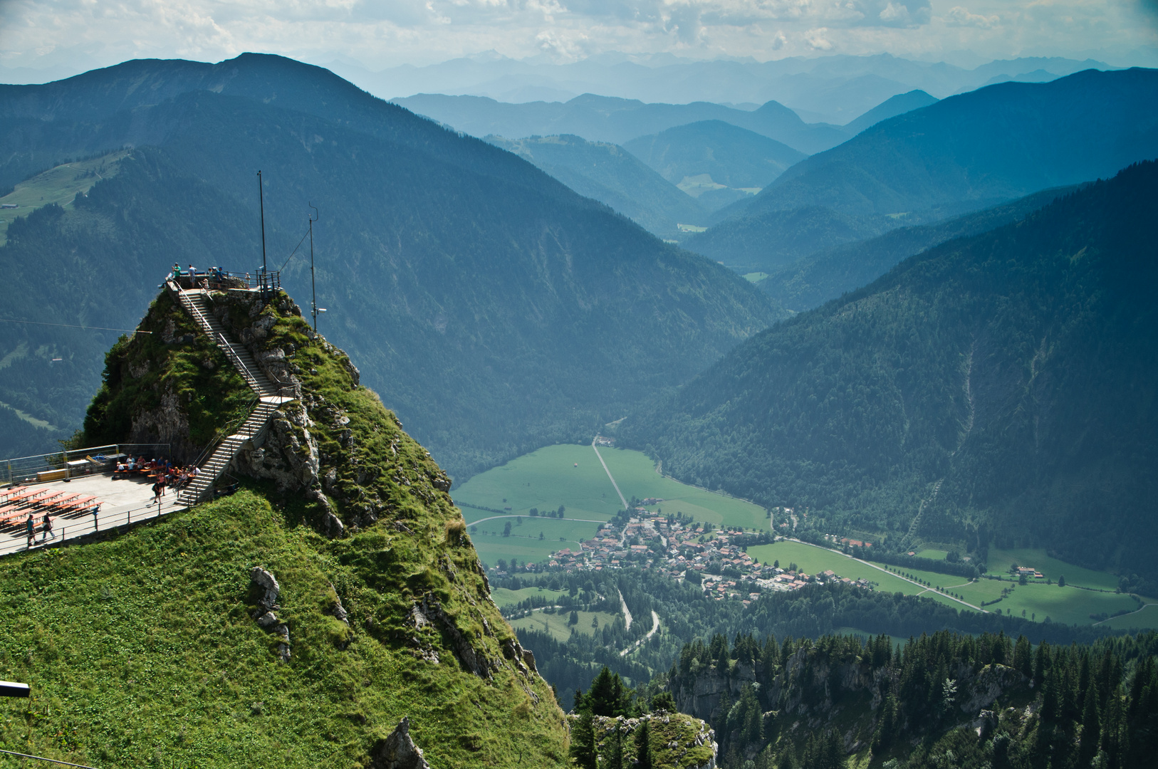 Der Wendelstein Ausichtspunkt