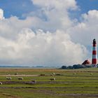 Der "Westerhever Leuchtturm"...