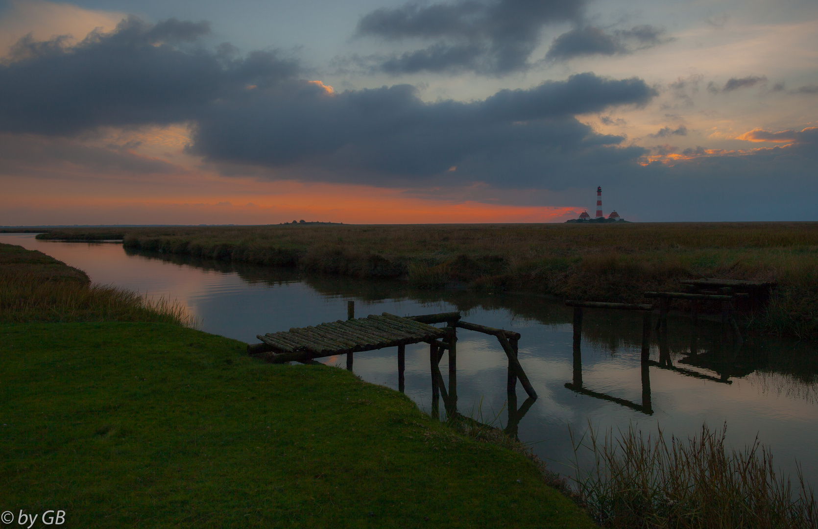 Der Westerhever Leuchtturm