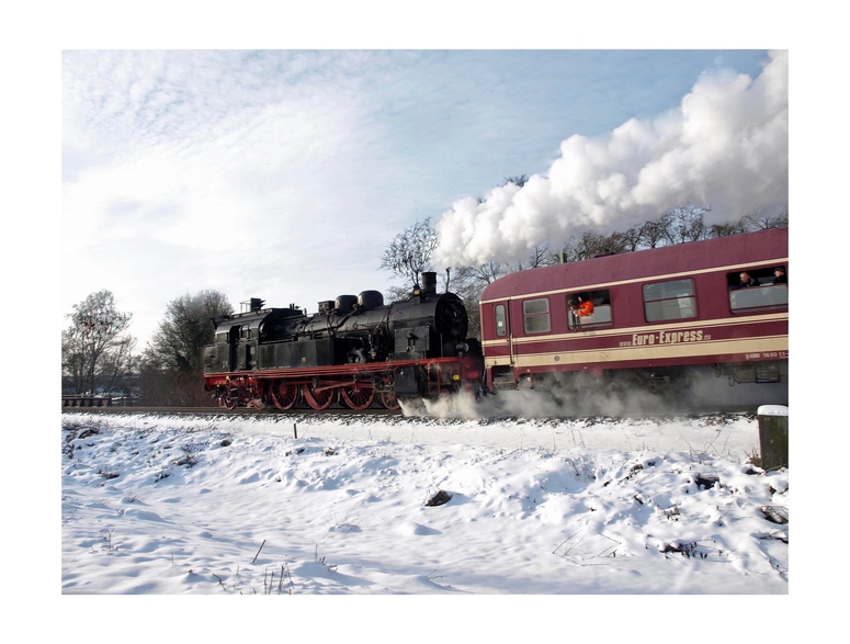 Der "Westfalendampf" in Lünen, 26.1.2013