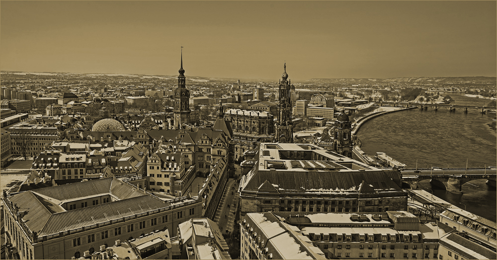 Der westliche Blick auf Dresden…,