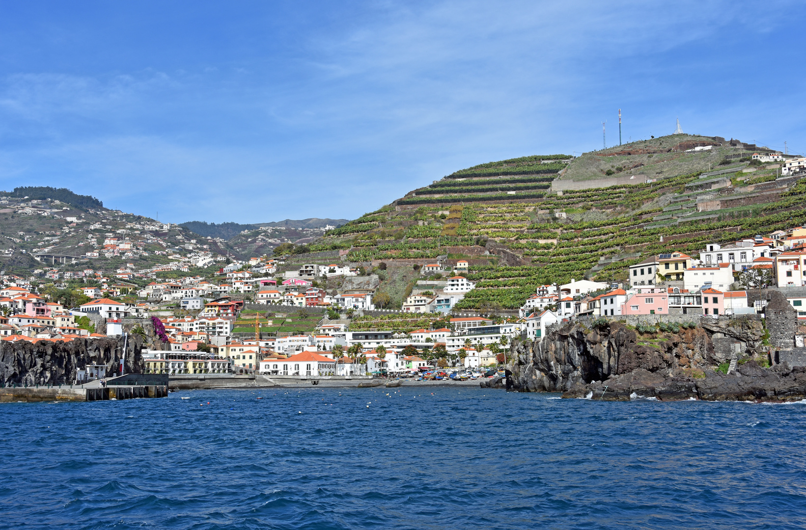 Der westliche Rand von Funchal auf Madeira