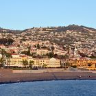 Der Westteil von Funchal auf Madeira am Abend