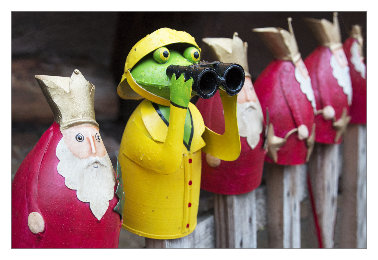 Der Wetterfrosch inspiziert die Aussichten auf weiße Weihnachten