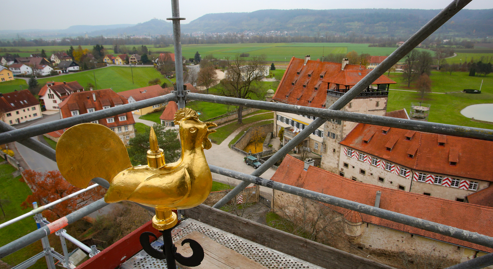 Der Wetterhahn kann sich wieder drehen