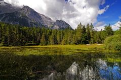 Der Wetterstein nach dem großen Regenguss...