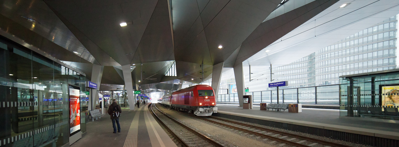 Der Wiener Hauptbahnhof -3