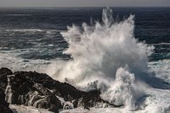 Der wilde Atlantik vor La Palma