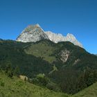 Der Wilde Kaiser in Tirol von hinten