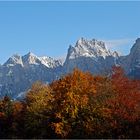 Der Wilde Kaiser - vom Herbst dekoriert