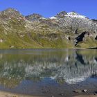 ... der Wilde See... im Hintergrund das Ziel - die Wilde Kreuzspitze 3135 m ...