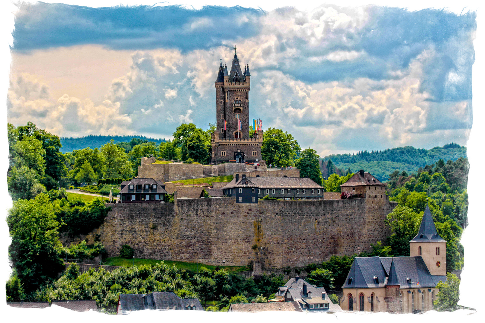 Der Wilhelmsturm zu Dillenburg