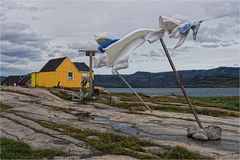 Der Wind ist frisch in Rodebay...