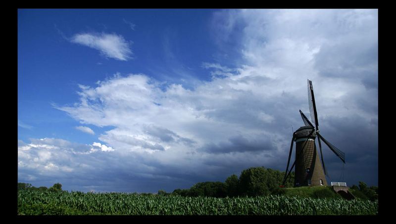 Der Wind kommt gleich...