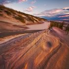 Der windige Strand von Langeoog