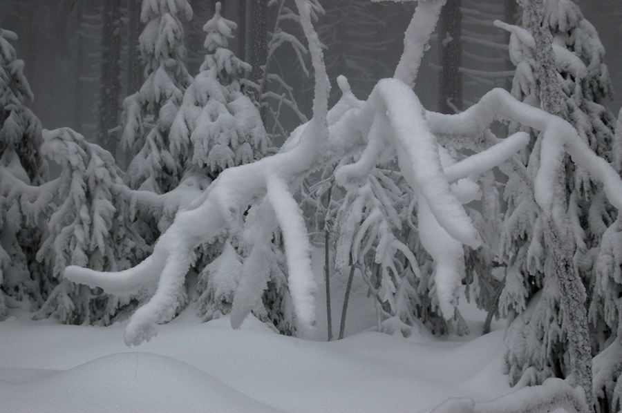 Der Winter "greift" um sich