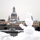 Der Winter grüßt aus Dresden