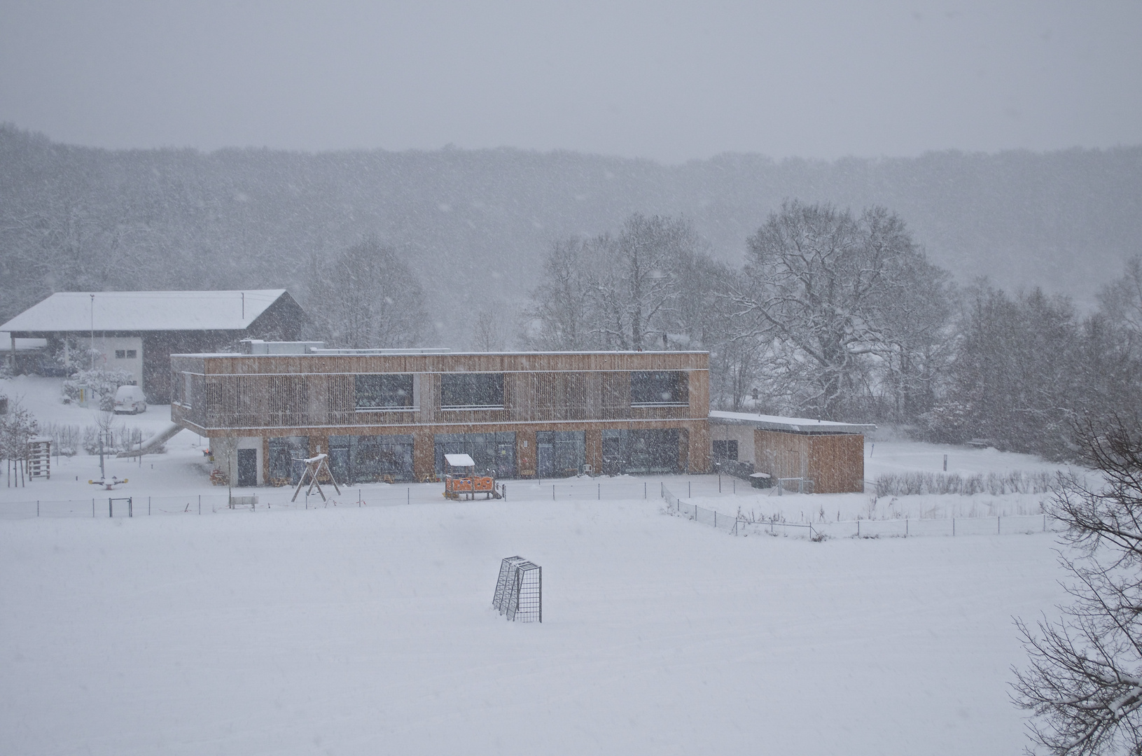 Der Winter hält Einzug ...