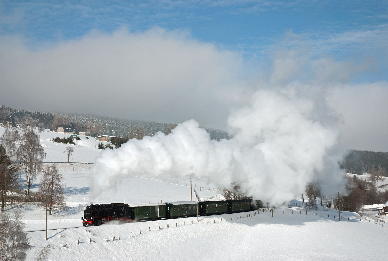 Der Winter hat alles im Griff