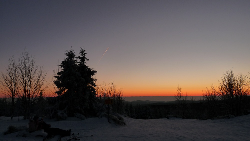 Der Winter hat im Harz Einzug gehalten.