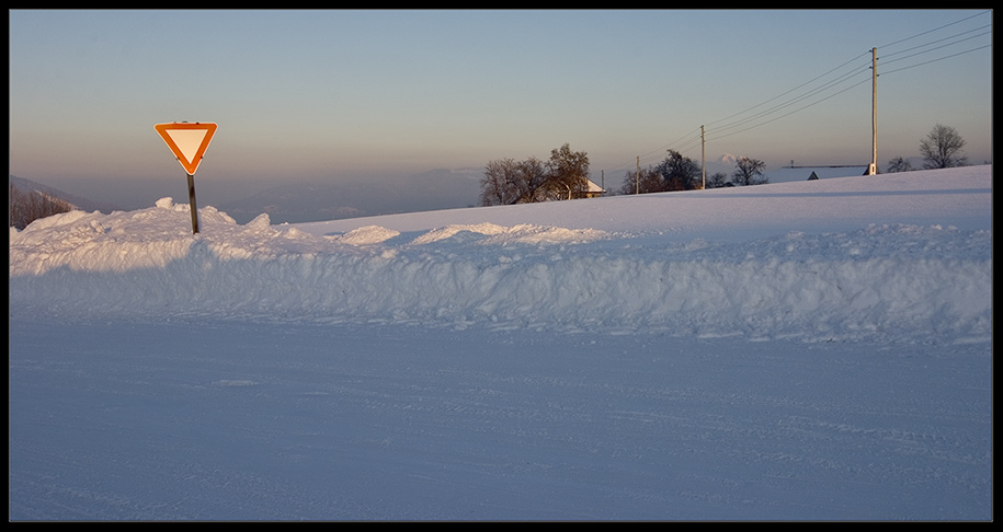 der winter hat vorrang