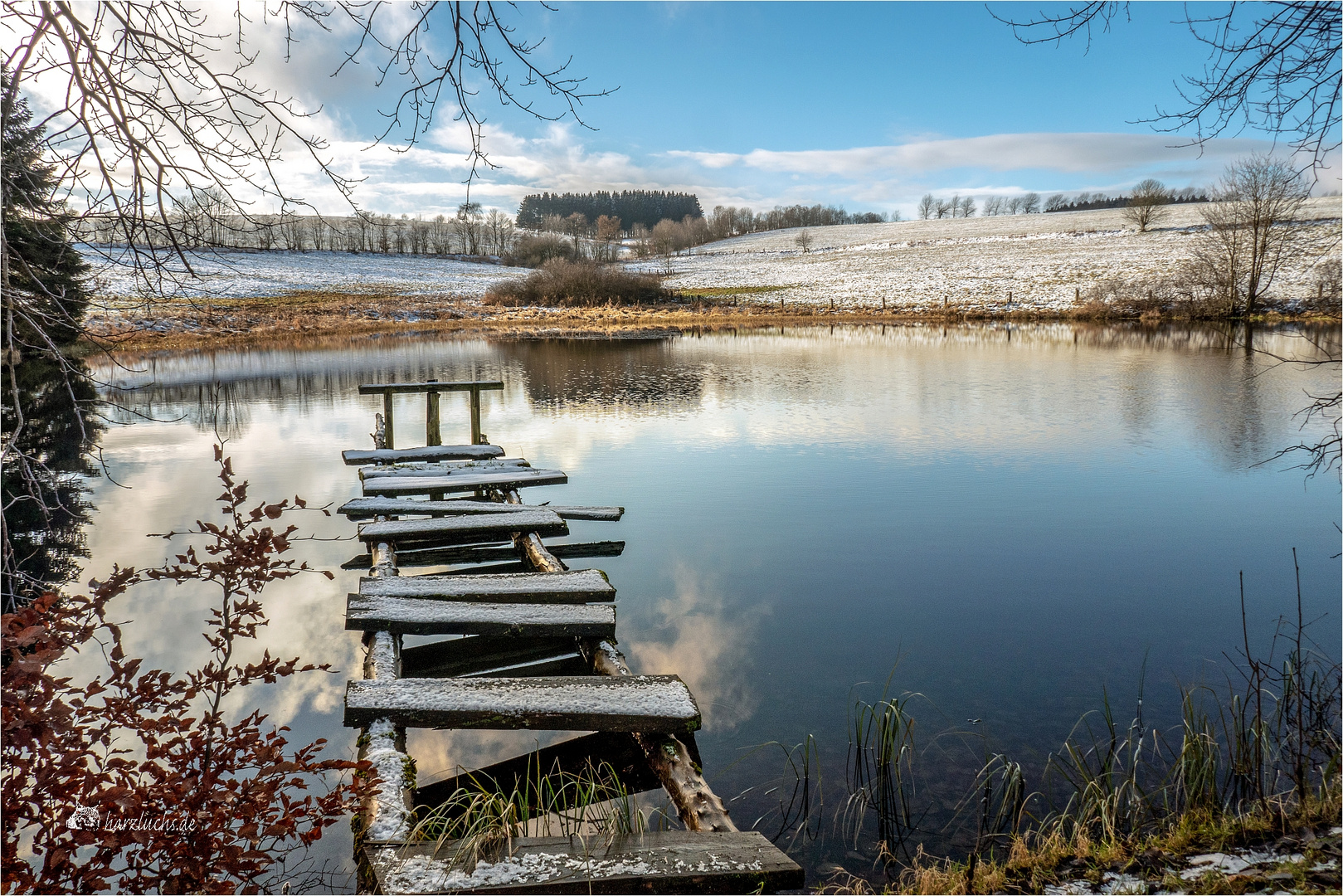 der Winter hat's schon mal probiert