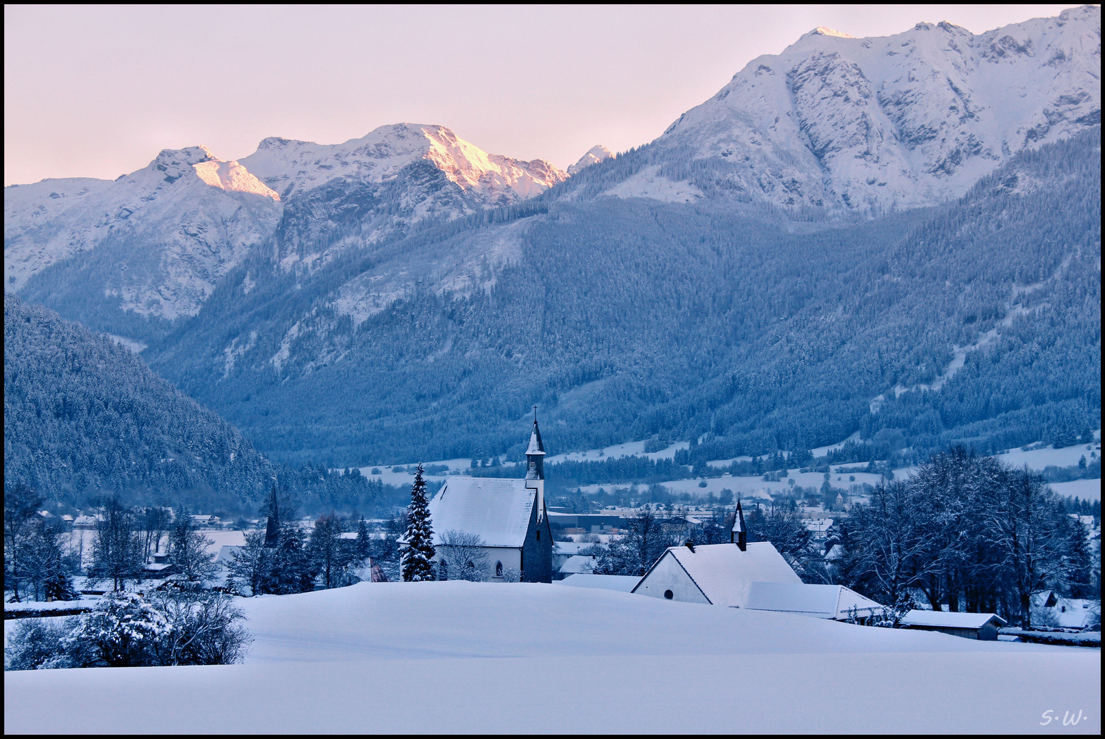 Der Winter im Allgäu