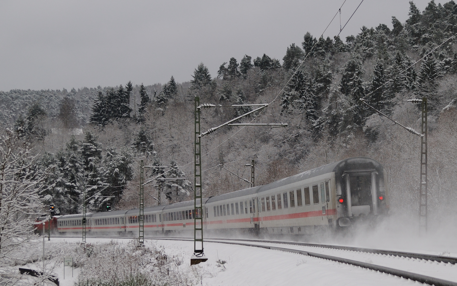 Der Winter ist in die Pfalz gekommen!