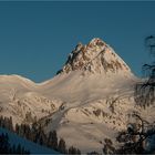 der Winter ist schon in den Bergen