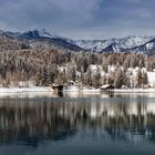 Der Winter ist zurück am Walchensee