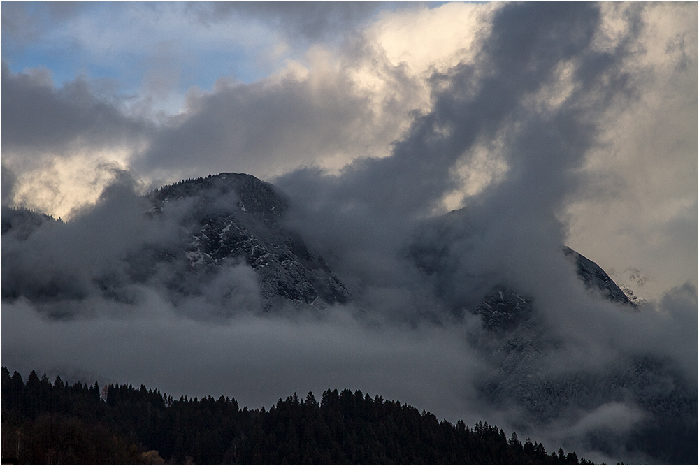 der Winter kämpft sich vor