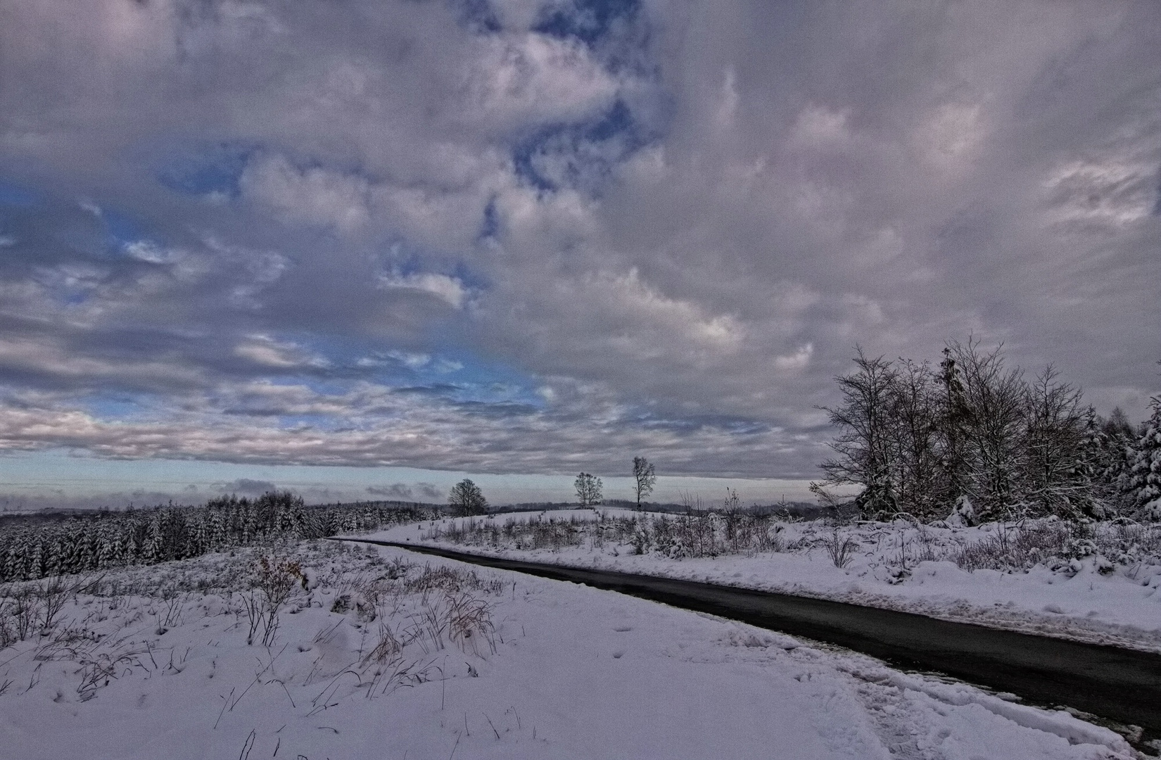 Der Winter kam über Nacht