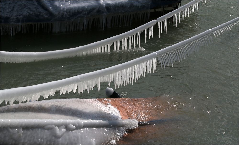 der Winter kehrt um...