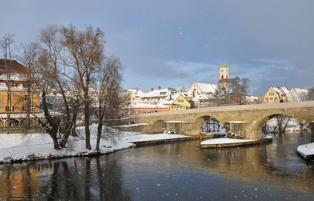 Der Winter kommt in die Stadt...