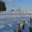 Der Winter meldet sich zurück - Auch vom Zaun hat er sich nicht aufhalten lassen