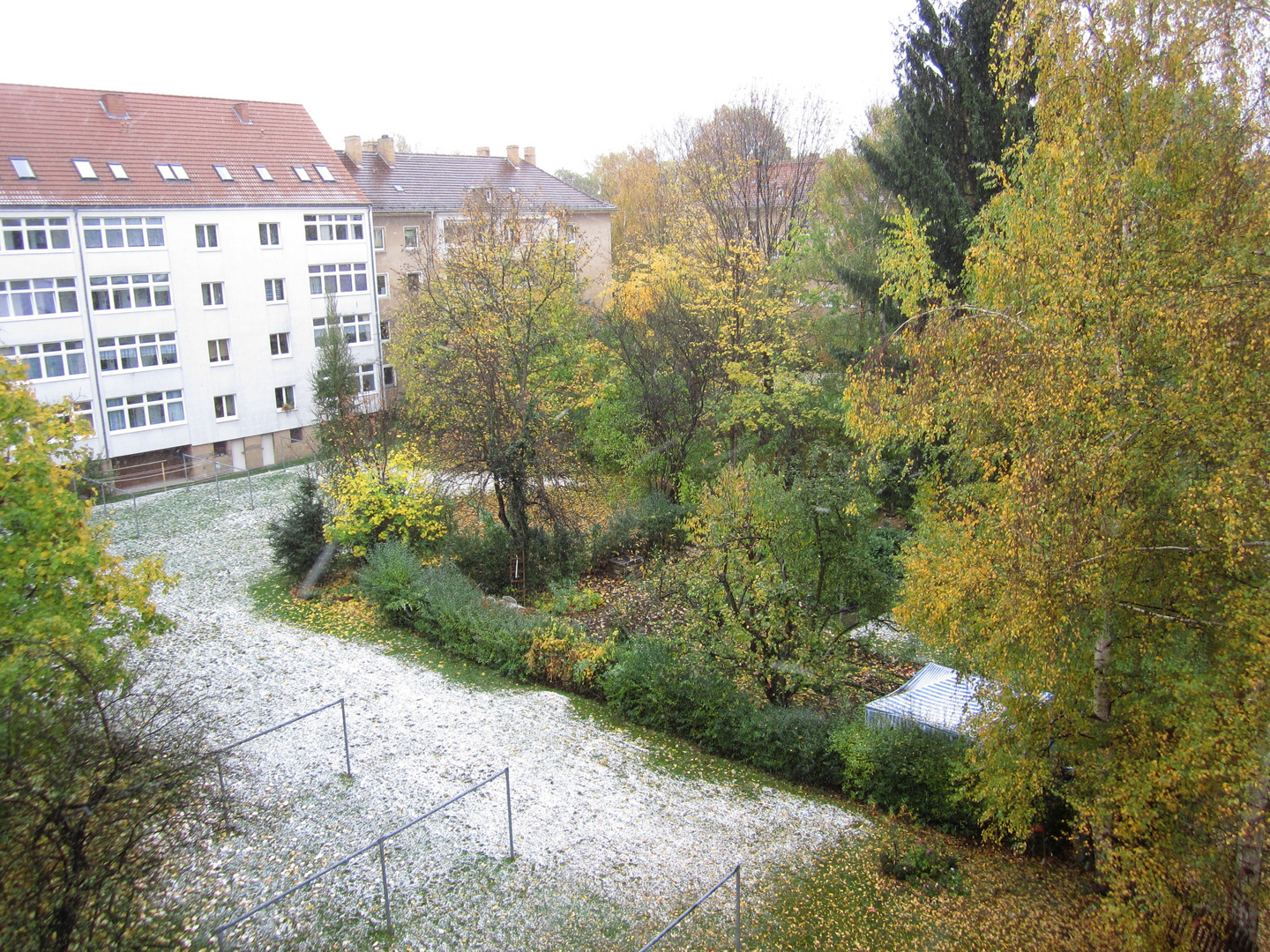 Der Winter schaut mal beim Herbst vorbei